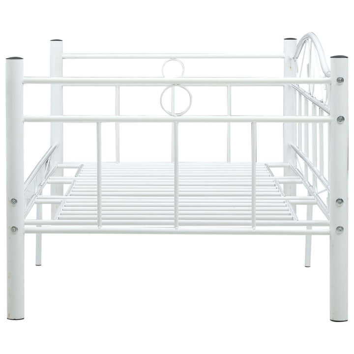stel til daybed 90x200 cm metal hvid