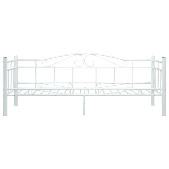 stel til daybed 90x200 cm metal hvid