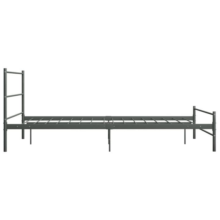 sengestel 160 x 200 cm metal grå