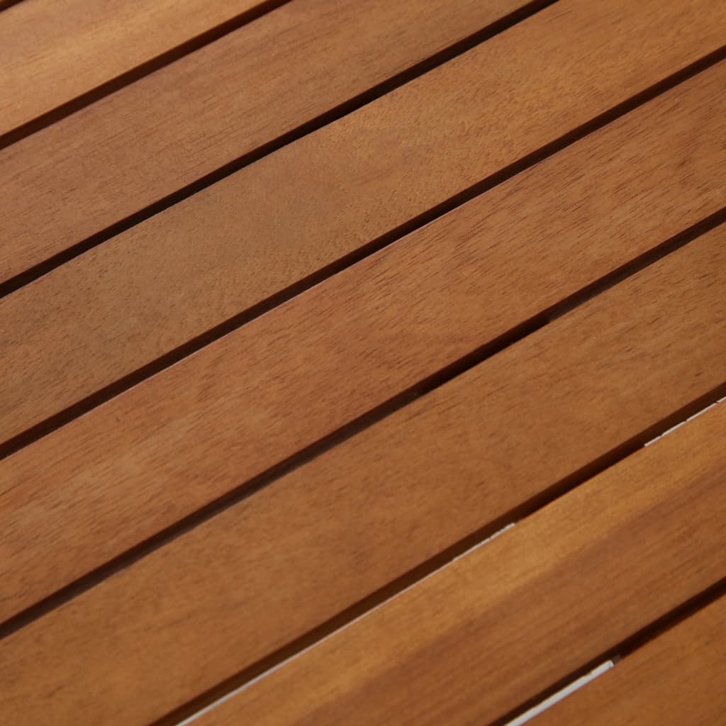 haveloungesæt 4 dele massivt akacietræ