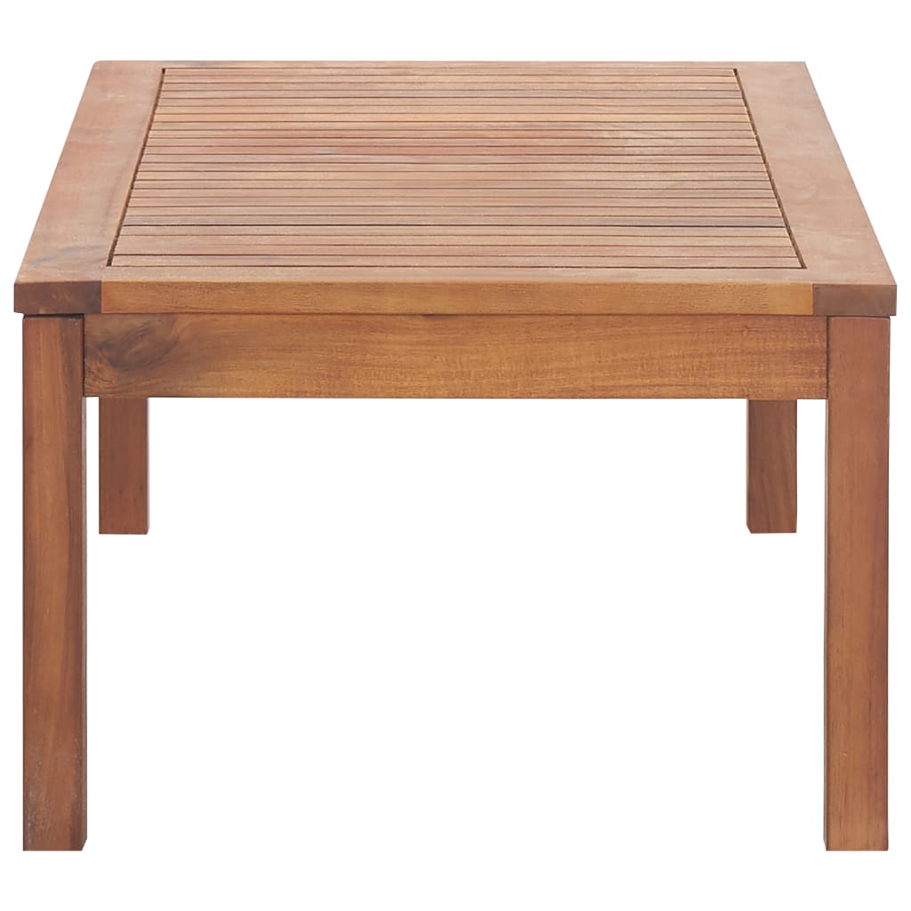 haveloungesæt 4 dele med hynder massivt akacietræ