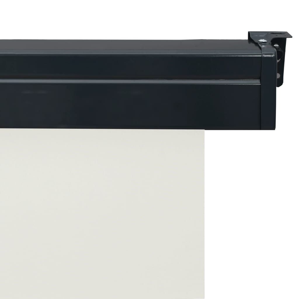 sidemarkise til altan 125x250 cm cremefarvet