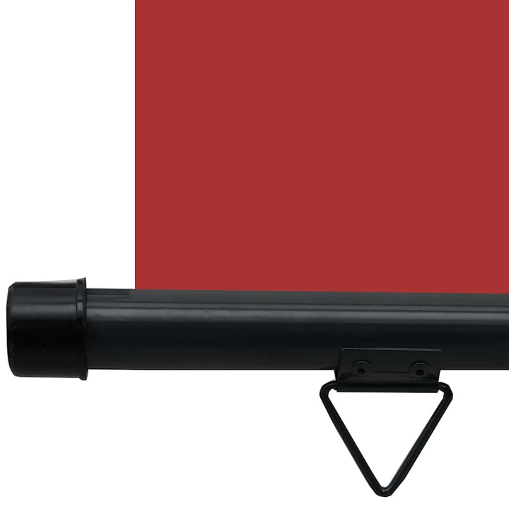 sidemarkise til altan 125x250 cm rød