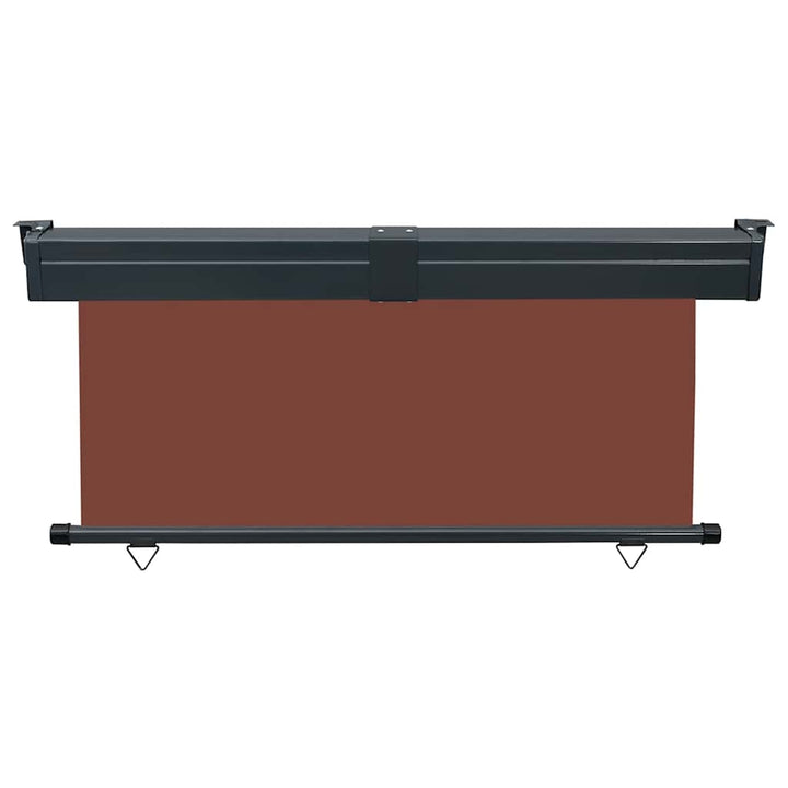 sidemarkise til altan 175x250 cm brun