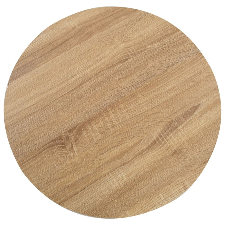 bistrobord 50 cm MDF lysebrun