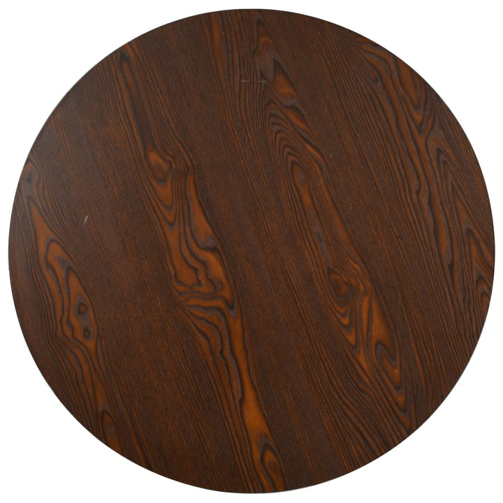 bistrobord 80 cm MDF mørkebrun