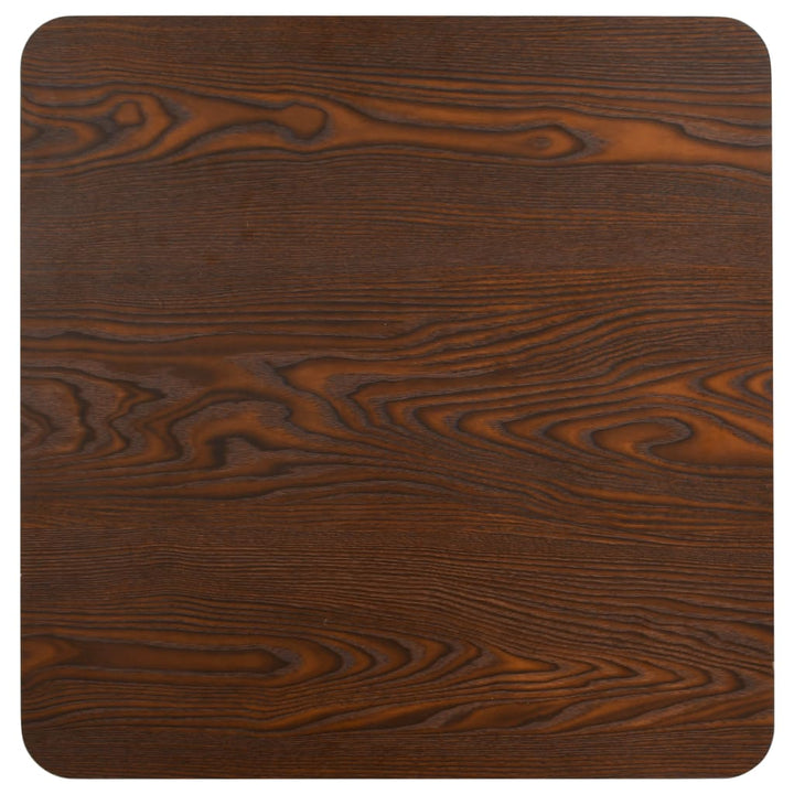 bistrobord 50x50 cm MDF mørkebrun