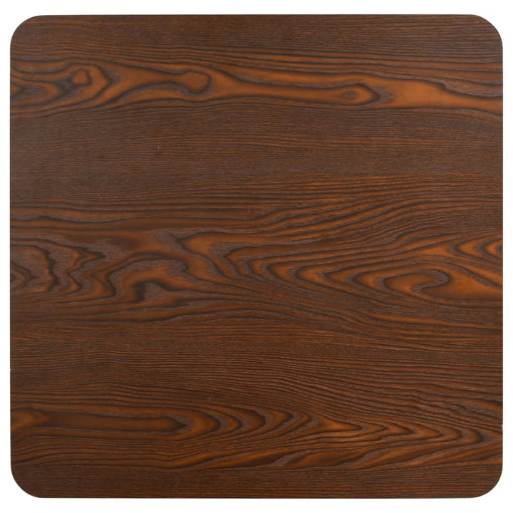 bistrobord 60x60 cm MDF mørkebrun