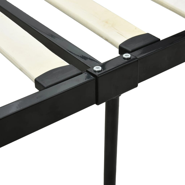 sengestel til himmelseng 140 x 200 cm metal sort