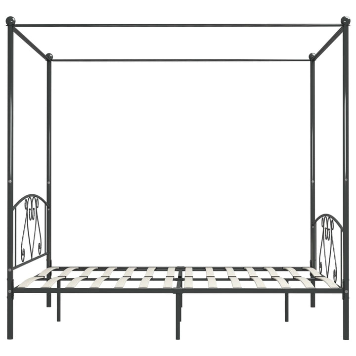 sengestel til himmelseng 180 x 200 cm metal grå