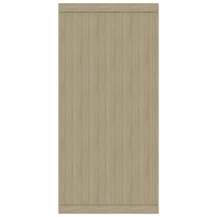 skænk 88x30x65 cm konstrueret træ sonoma-eg