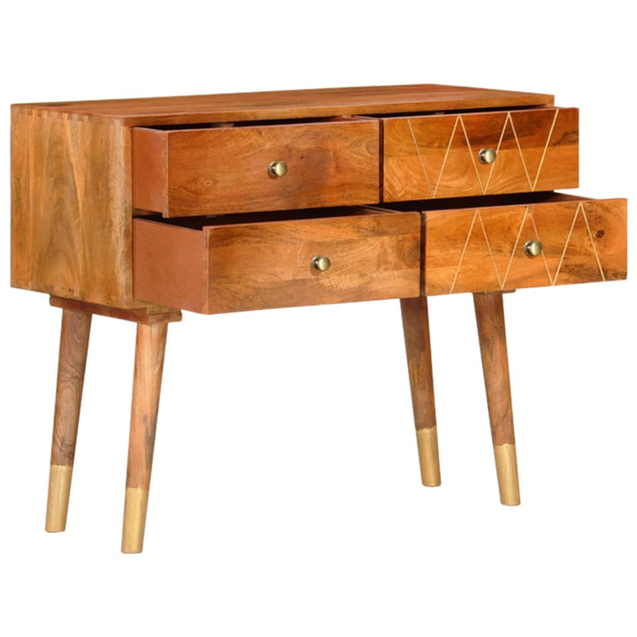 skænk 85x40x70 cm massivt mangotræ