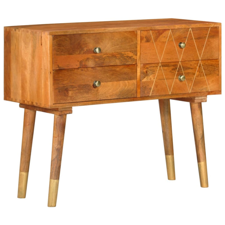 skænk 85x40x70 cm massivt mangotræ