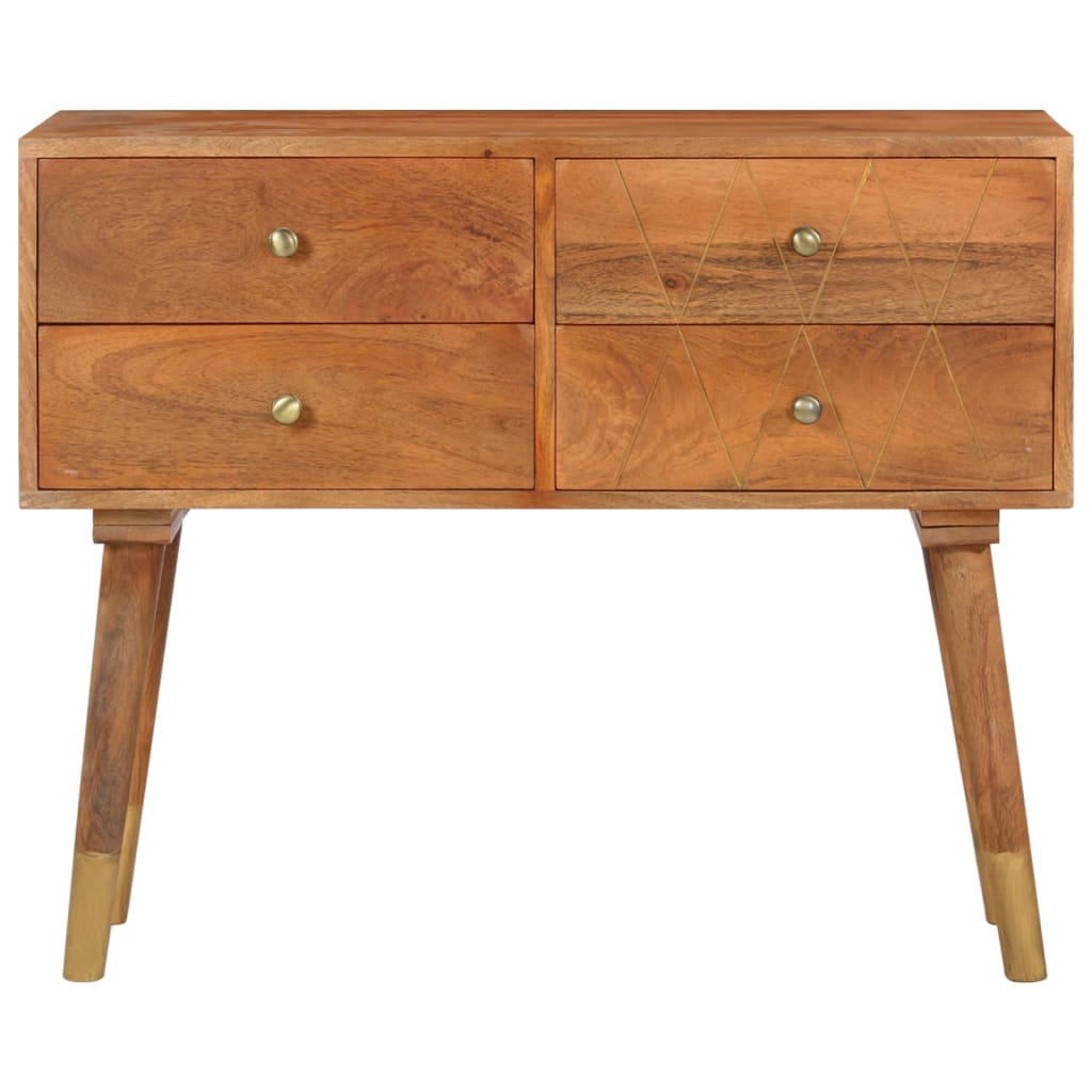 skænk 85x40x70 cm massivt mangotræ