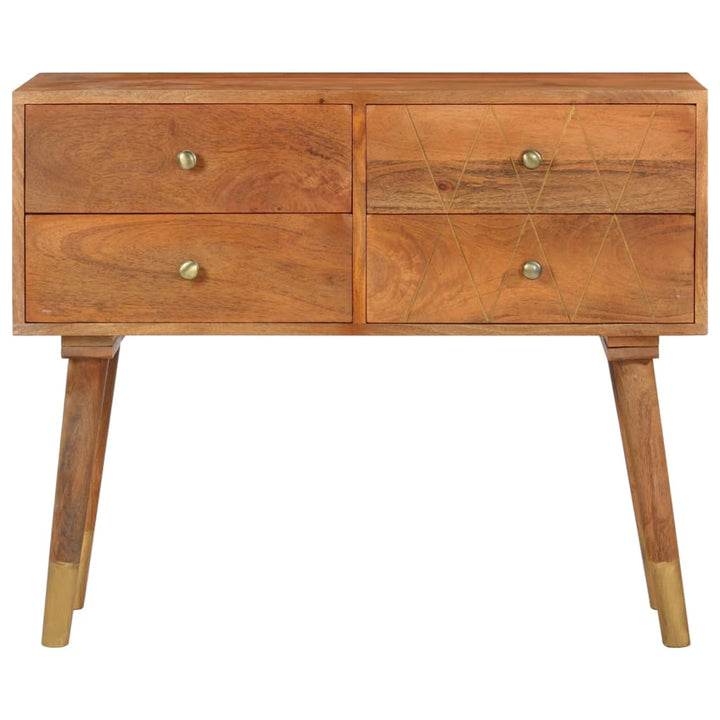 skænk 85x40x70 cm massivt mangotræ