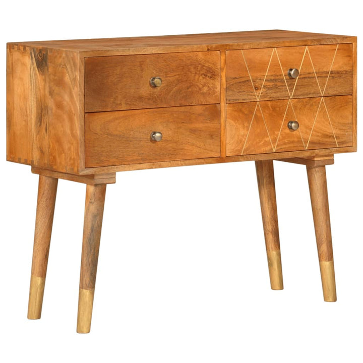 skænk 85x40x70 cm massivt mangotræ