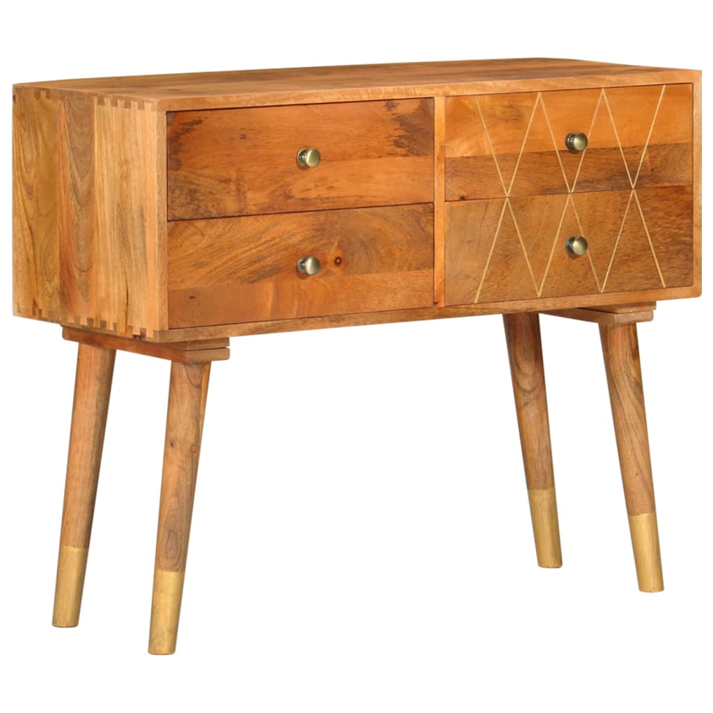 skænk 85x40x70 cm massivt mangotræ