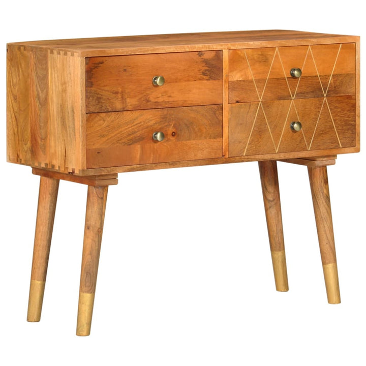 skænk 85x40x70 cm massivt mangotræ