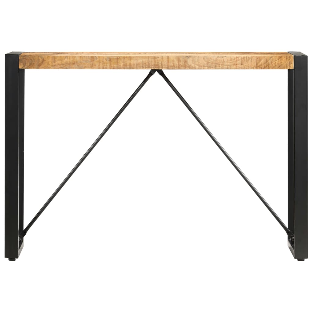 konsolbord 110x35x76 cm massivt mangotræ