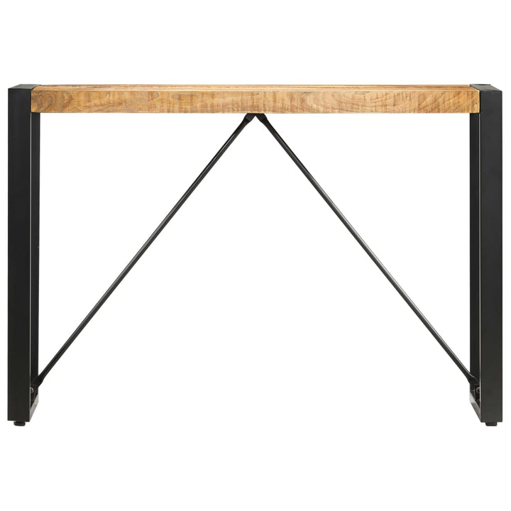 konsolbord 110x35x76 cm massivt mangotræ