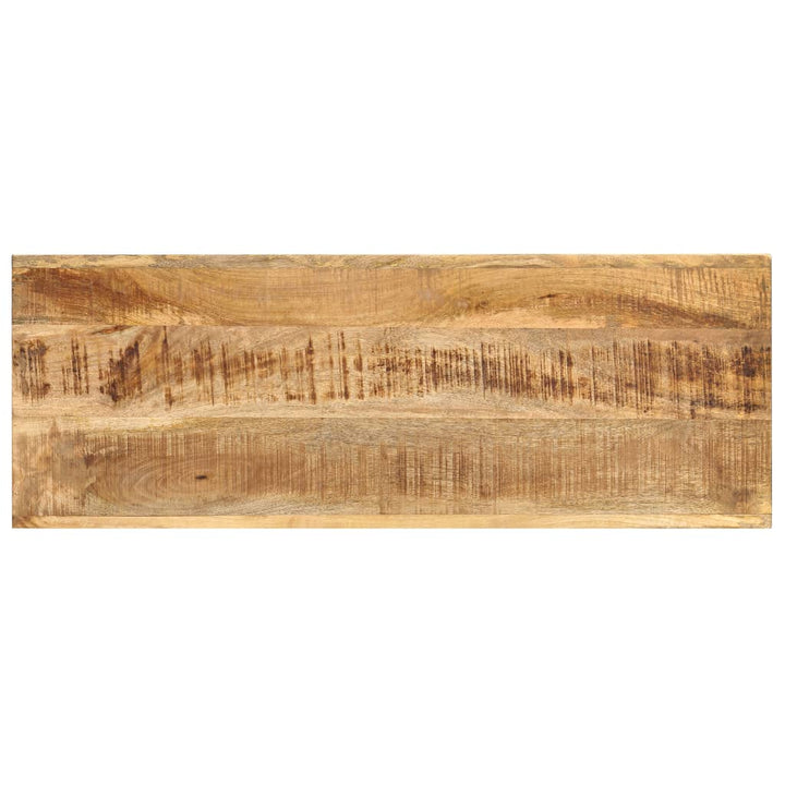 konsolbord 110x35x76 cm massivt mangotræ