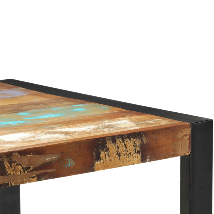 konsolbord 150 x 35 x 76 cm massivt genbrugstræ