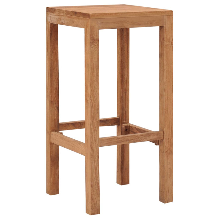 barstole 2 stk. massivt teaktræ