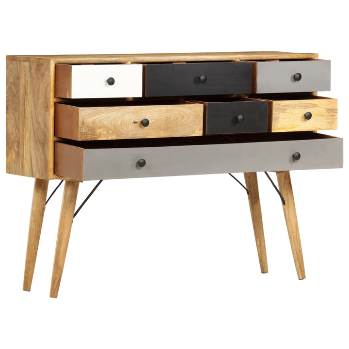 skænk 110 x 30 x 82 cm massivt mangotræ