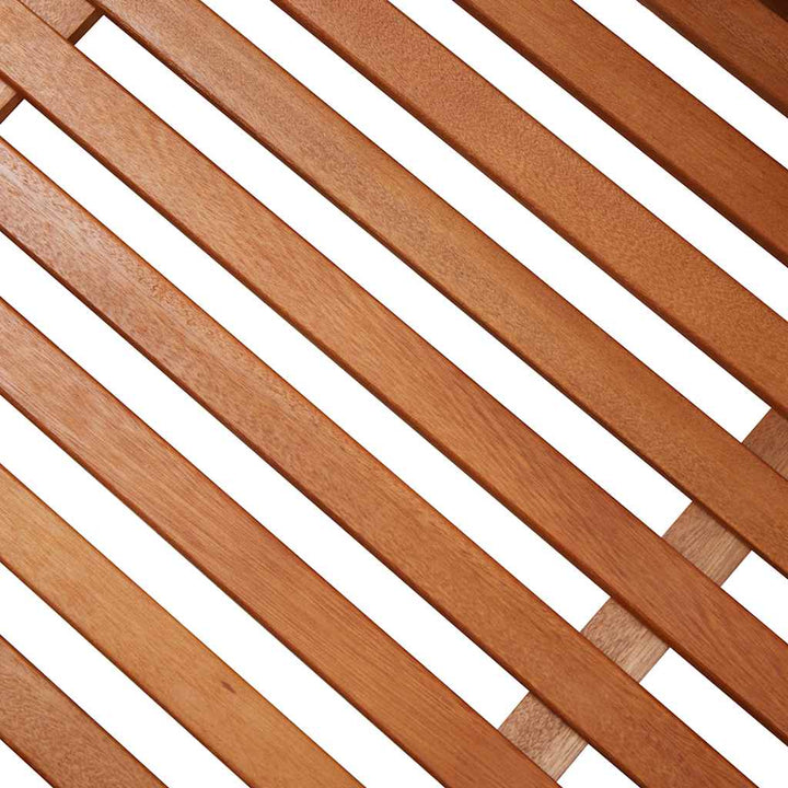 opbevaringskasse til haven 150x50x55 cm massivt eukalyptustræ
