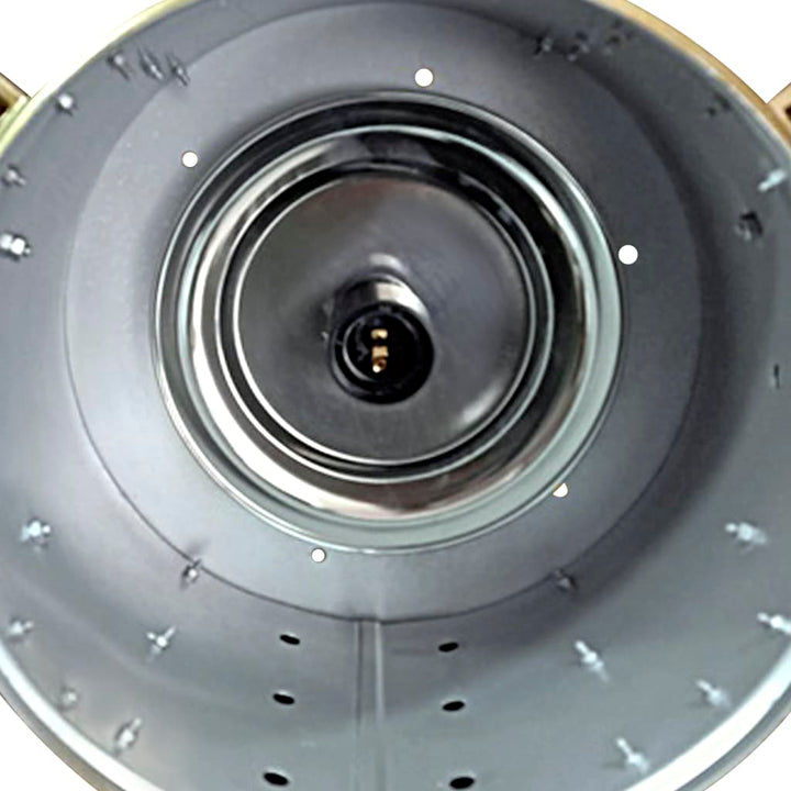 gulvlampe med trefod 193 cm massivt mangotræ