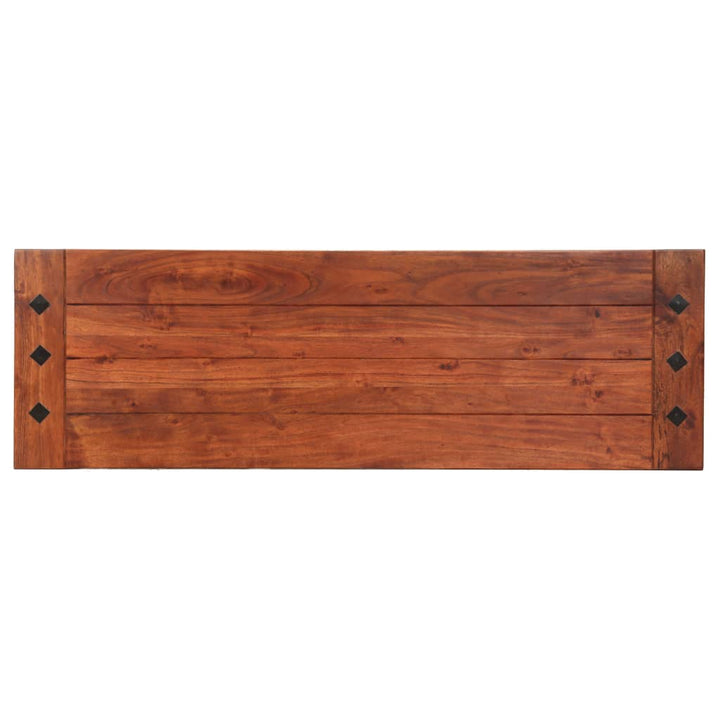 bænk 110 cm massivt akacietræ