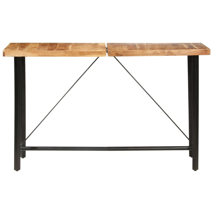 barbord 180x70x107 cm massivt akacietræ