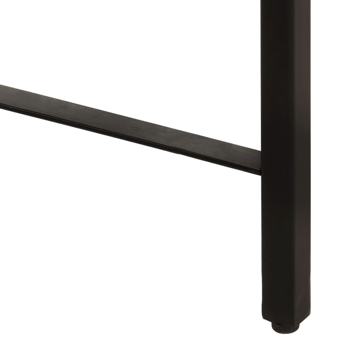 bogreol med 4 hylder 160x35x160 cm massivt mangotræ