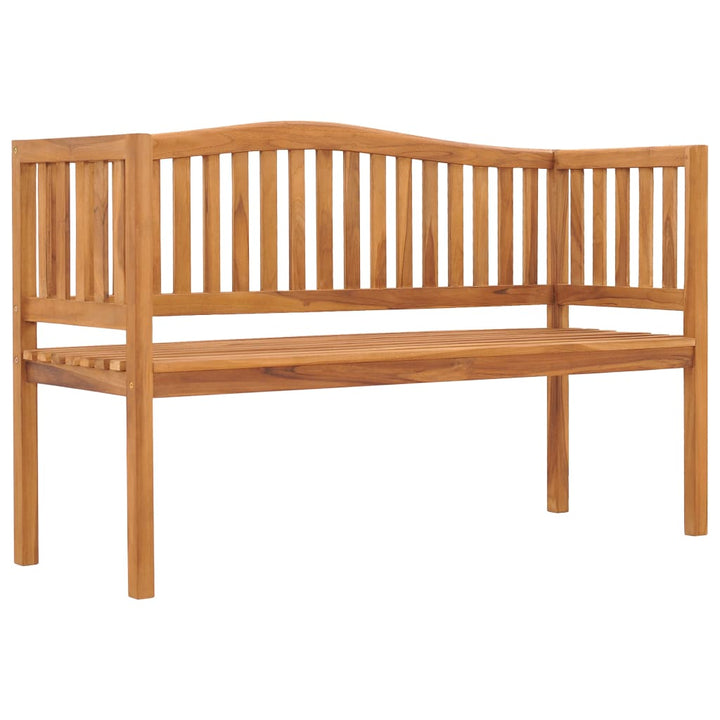 havebænk 150 cm massivt teaktræ
