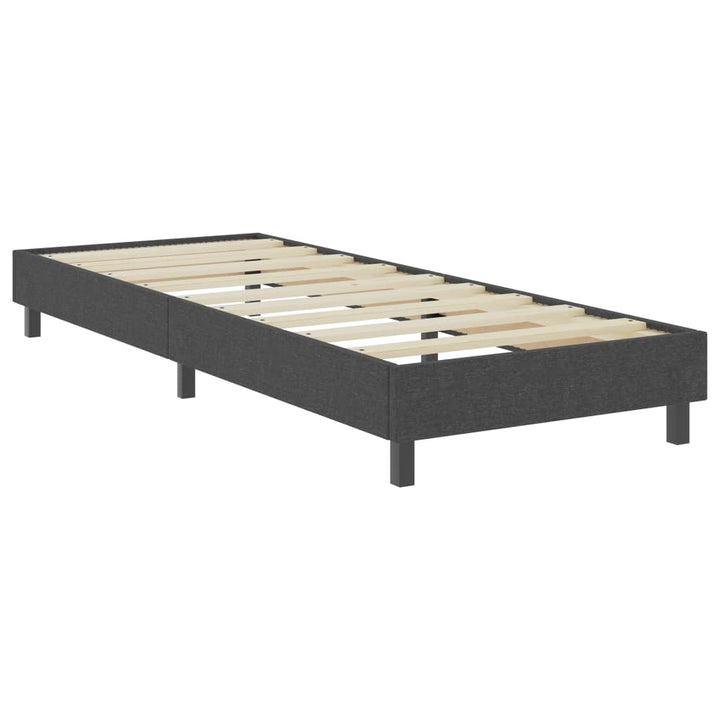 sengestel til boxmadras 100x200 cm stof grå