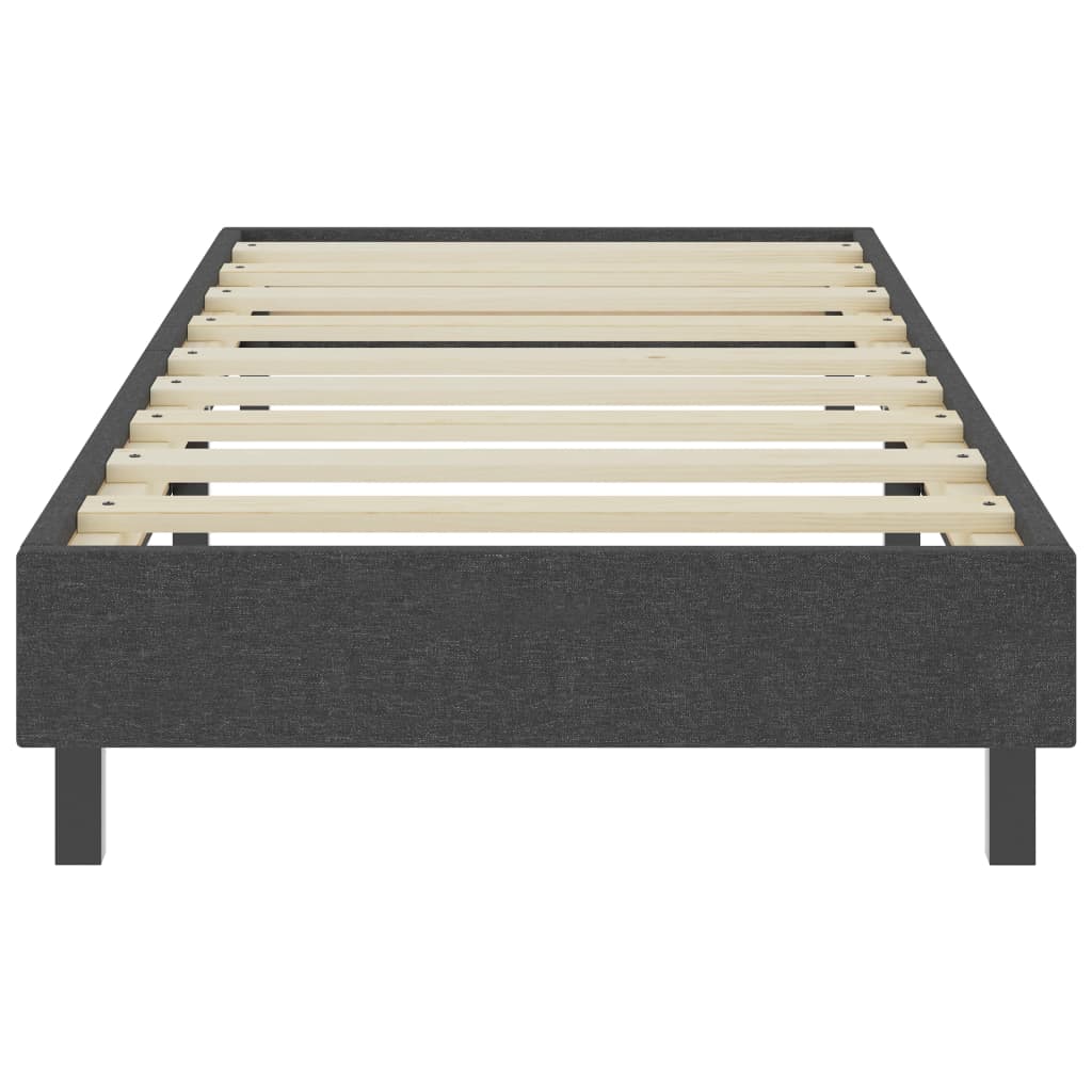 sengestel til boxmadras 100x200 cm stof grå