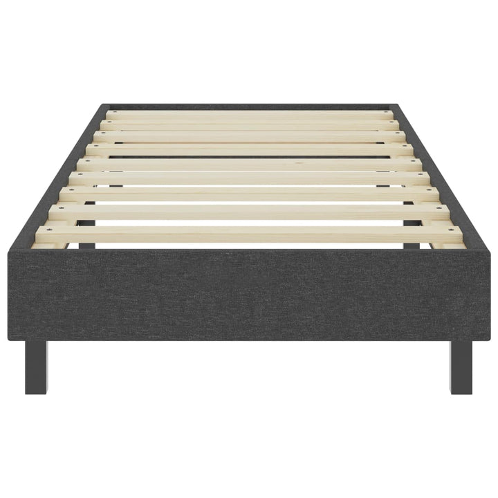 sengestel til boxmadras 100x200 cm stof grå