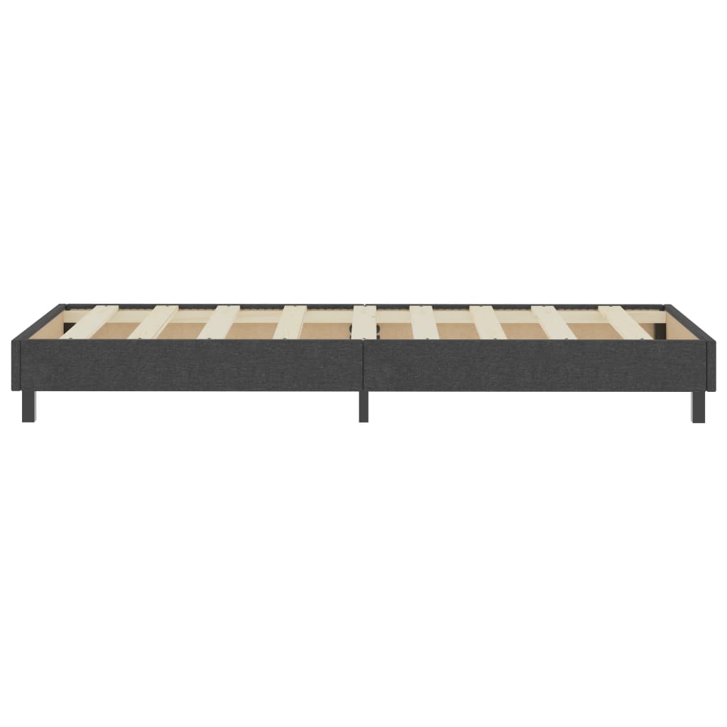sengestel til boxmadras 100x200 cm stof grå