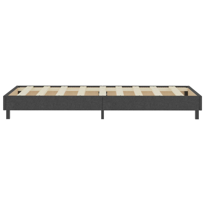 sengestel til boxmadras 100x200 cm stof grå