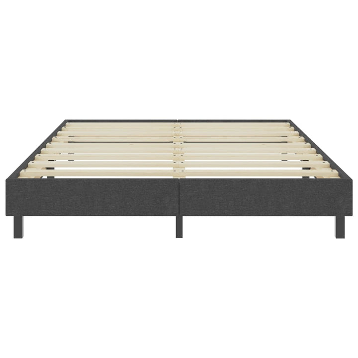 sengestel til boxmadras 160x200 cm stof grå
