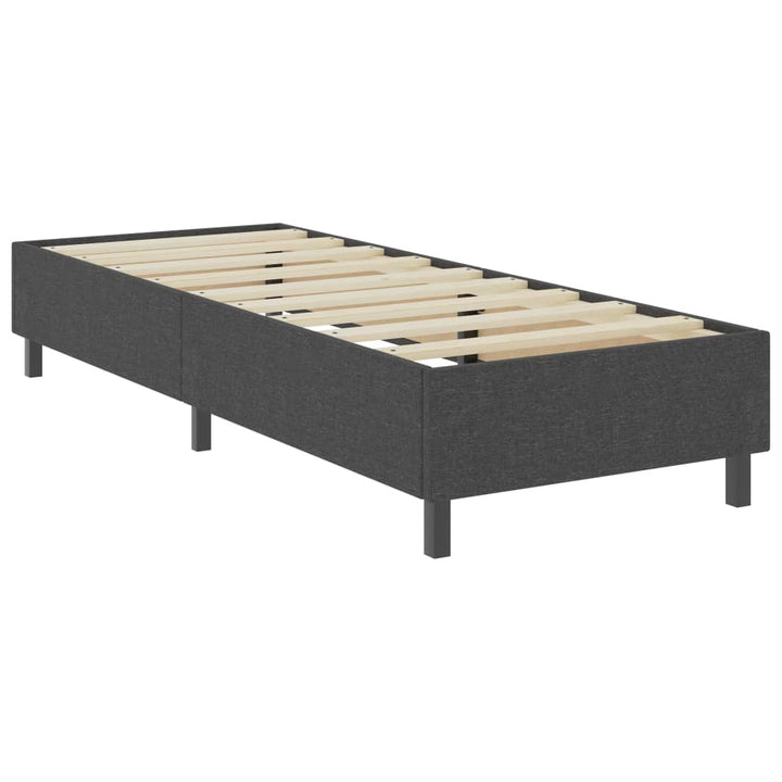sengestel til boxmadras 90x200 cm stof grå