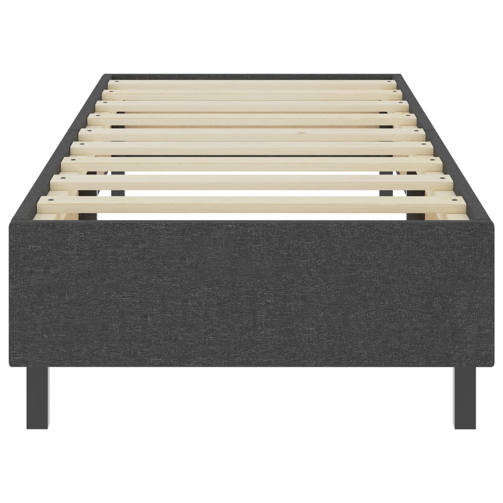 sengestel til boxmadras 90x200 cm stof grå