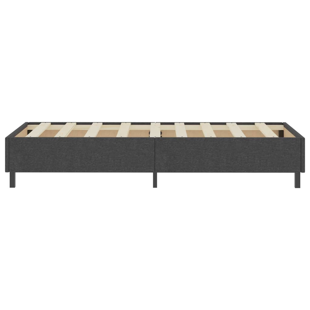 sengestel til boxmadras 90x200 cm stof grå