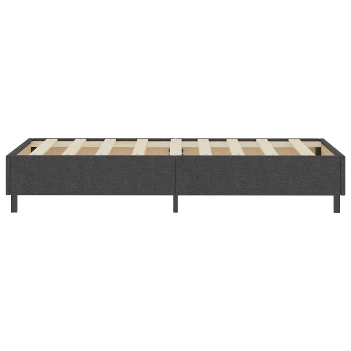 sengestel til boxmadras 90x200 cm stof grå
