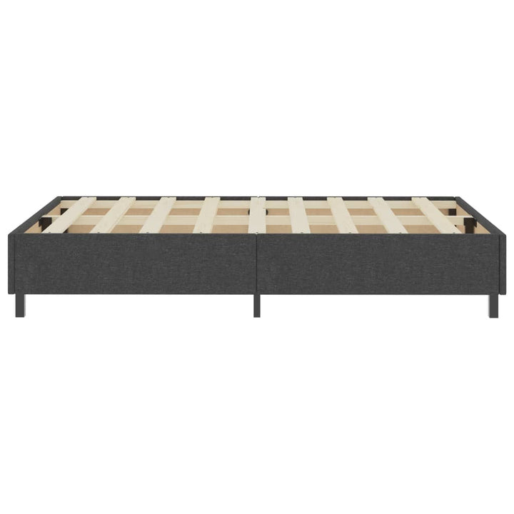 sengestel til boxmadras 120x200 cm stof grå