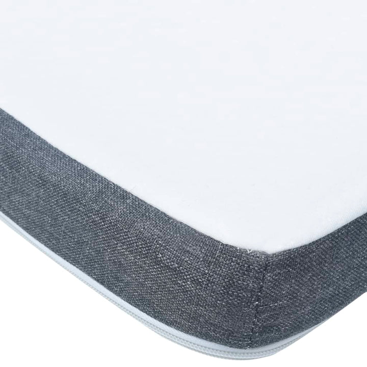 topmadras til seng med boxmadras 200x200x5 cm