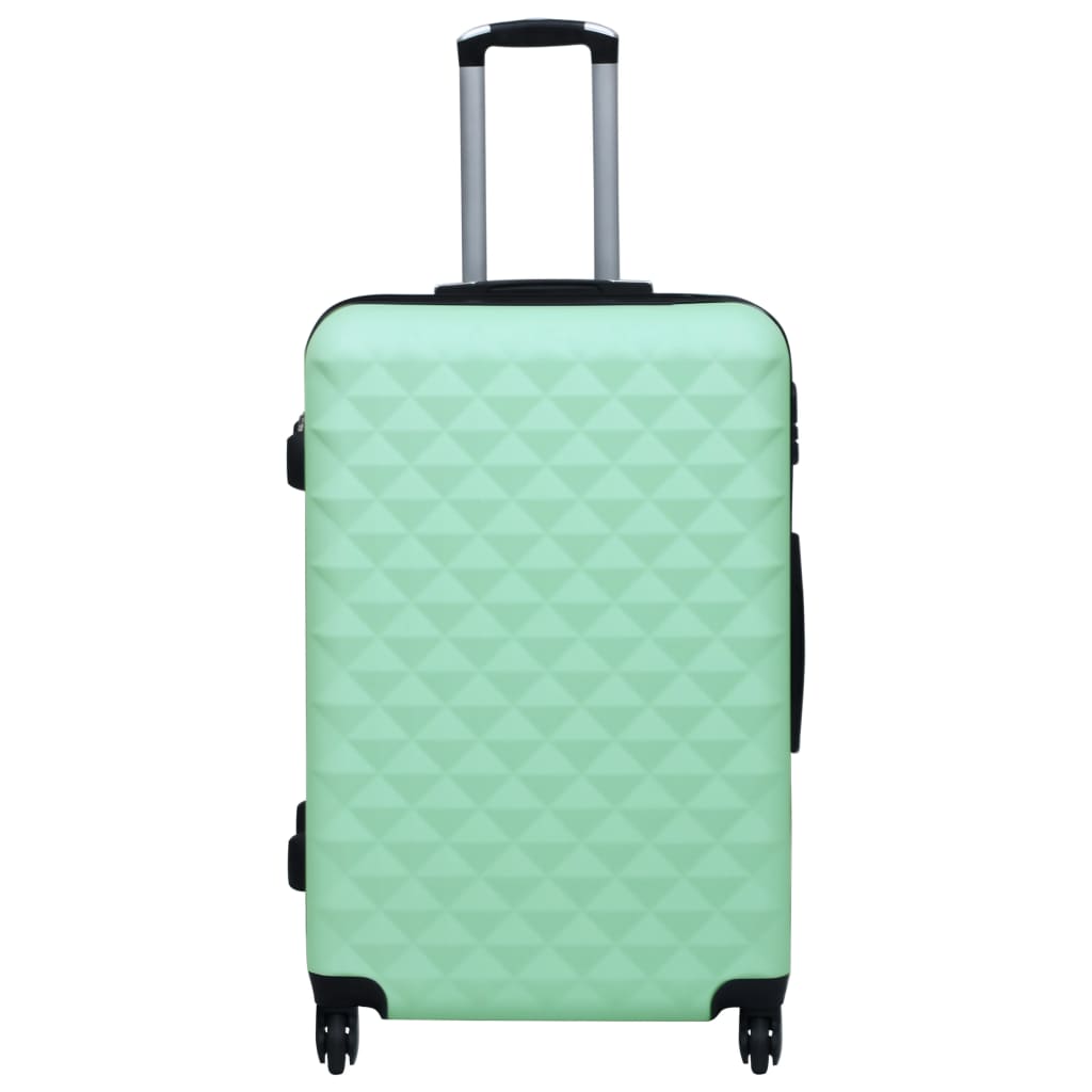 kuffertsæt 3 stk. hardcase ABS mintgrøn