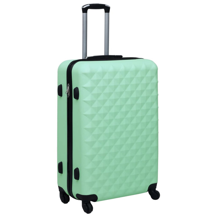 kuffertsæt 3 stk. hardcase ABS mintgrøn