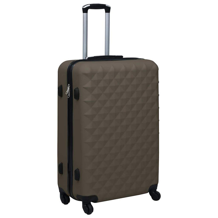 kuffertsæt 3 stk. hardcase ABS brun