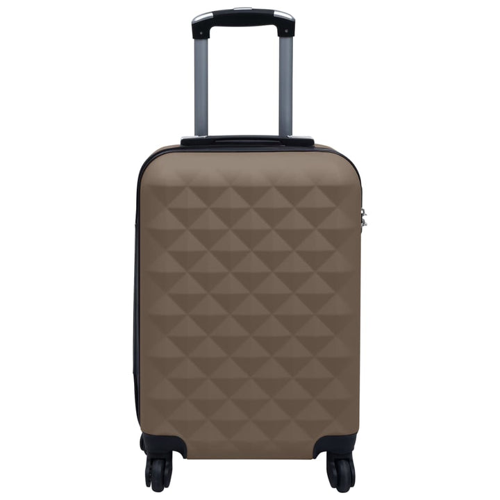 kuffertsæt 2 stk. hardcase ABS brun